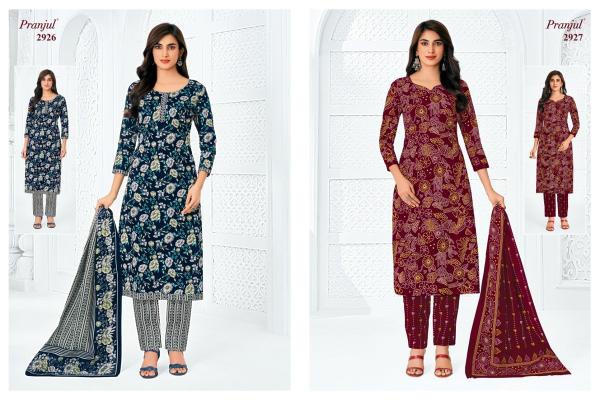 Pranjul priyanka vol 29 cotton dress material wholesalers mumbai